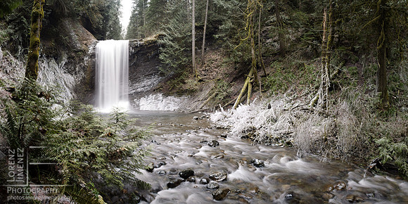 Winter at Ammonite Falls