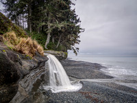 Sandcut Beach Falls
