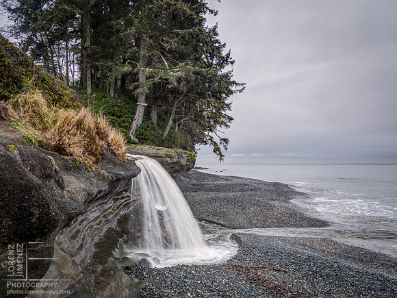 Sandcut Beach Falls