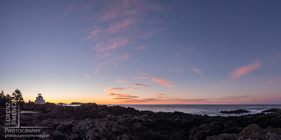 Dawn at the lighthouse