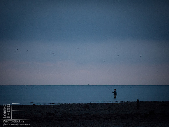 Dawn fisherman