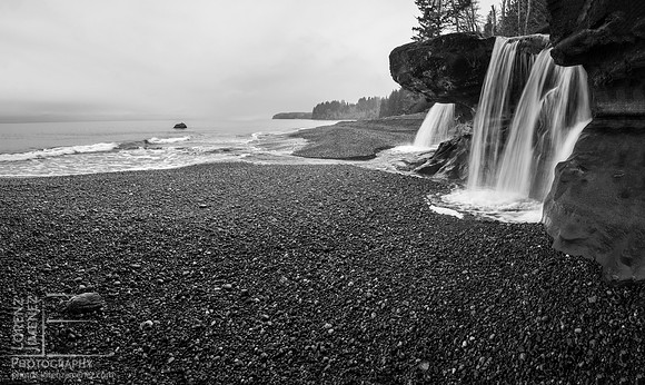 Sandcut Beach Falls
